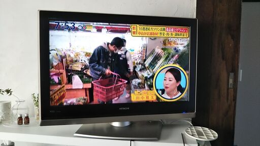 日立 32V型 液晶 テレビ L32-HR01 ハイビジョン HDD内蔵　引取り希望