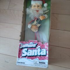 クリスマスサンタ人形　クリスマスソング　中古の画像
