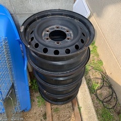 ハイエース　純正鉄ホイール　おまけ付き