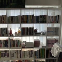 【無料】IKEA KALLAX カラックス ホワイト 5×5 4...