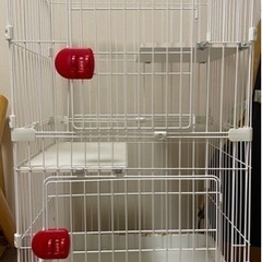 キャットケージ　ホワイト