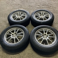 ?235/65R18 4分山スタッドレス、アルミセット