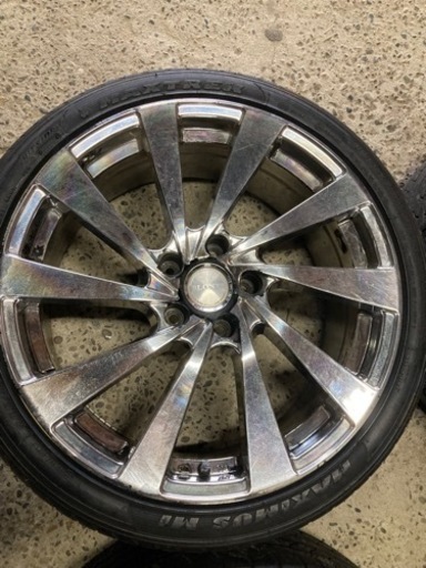 ?245/35R19 ラジアルタイヤ、アルミセット