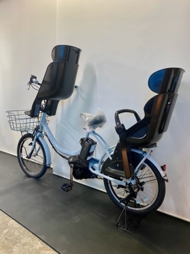 関東全域送料無料 保証付き 電動自転車 ブリヂストン ビッケ2 20インチ 8.7ah 3人乗り デジタル