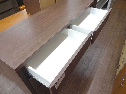札幌 引き取り ニトリ ローチェスト 4段 ダークブラウン ベーシックデザイン 衣類収納/タンス