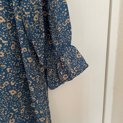 花柄ワンピースの画像