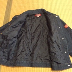 160 パーソンズ あったかデニムジャケットの画像