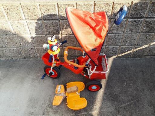 お取引先決定　ides ポップンカーゴ　三輪車 　ステップ
