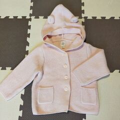 未使用 babyGap 18-24months 女の子 耳付きニ...