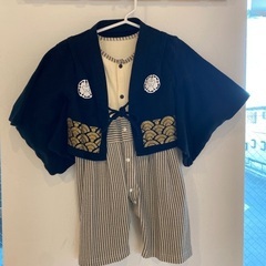 80はかま風ロンパース