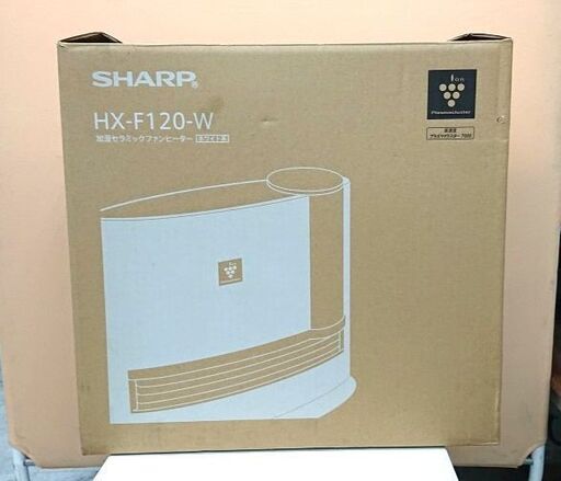 SHARP セラミックファンヒーター HX-F120-W A071
