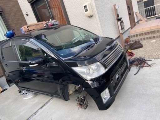 l175sムーヴカスタム後期ボンネットバンパーセット