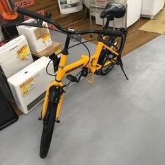 【期間限定お値下げ中！】HUMMER 折りたたみ自転車 20インチ 黄色 HUMMER 折りたたみ自転車 黄色