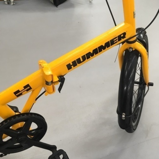 S237 折りたたみ自転車 HUMMER ハマー イエロー