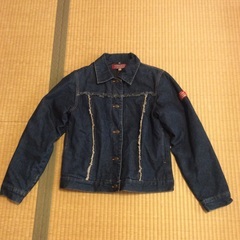 160 パーソンズ あったかデニムジャケットの画像