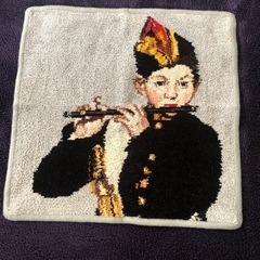 フェイラーハンカチタオル　「笛を吹く少年」未使用