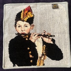 フェイラーハンカチタオル　「笛を吹く少年」未使用の画像