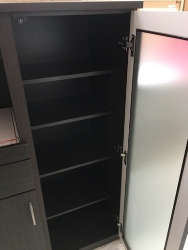 家電ラック　ブラウン　