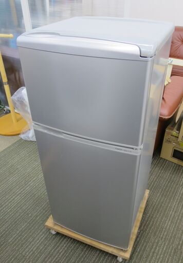 ■アクア　2ドア冷蔵庫　109Ｌ　シルバー　AQR-111B　　№43