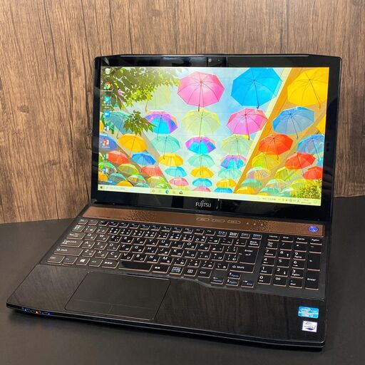 ハイスペック Corei7 メモリ16GB 新品SSD500GB Office付き 富士通 ノートパソコン 1ヵ月保証