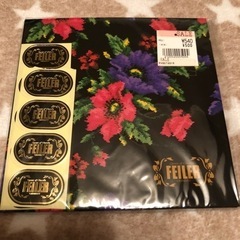 フェイラータオルハンカチ　(猫) 未使用品の画像