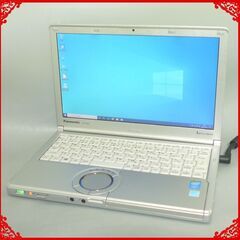 日本製 Panasonic ノートパソコン 中古良品 12.1型 CF-NX3JDHCS 第4世代Core i5 4GB 無線 Wi-Fi Bluetooth カメラ Windows10 Office