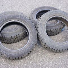 【苫小牧バナナ】DUNLOP/ダンロップ 155/65R13 WINTER MAXX ウインターマックス スタッドレスタイヤ 15年製♪