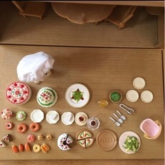 レア・初期　シルバニア　木いちご林のお家　森のパン屋さん　アイスクリームワゴンの画像