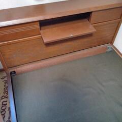 シングルベッド　引き出し付きの画像