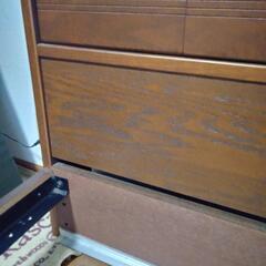 シングルベッド　引き出し付きの画像