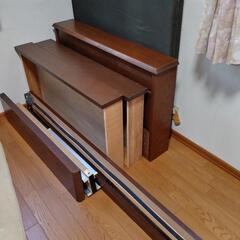 シングルベッド　引き出し付きの画像