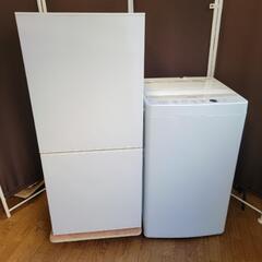 aw売約済み❌人気の引き出しフリーザー！2019&18年製 家電セット 冷蔵庫 洗濯機