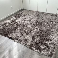 最終値下げ！ 東リ　シャギーラグ 200×200 チャコールグレー