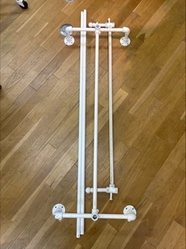 アンティーク 白ラック 4