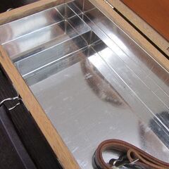 木製ケース 油絵画材 トランク クサカベ ２つ折パレット 札幌市北区屯田の画像