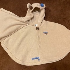 KP BOY フリースマント【ポンチョ】80〜90センチ現品確認&試着もOK!の画像