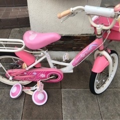 16インチ　女の子　自転車　難あり