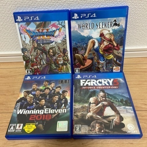 取引中☆PlayStation4 ソフト4点セット☆
