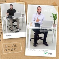 机の下ケーブルトレー　白（アンダーデスク　配線　メッシュ　オーガナイザー）1点の画像