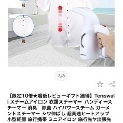 【美品】Tenswall スチームアイロンの画像