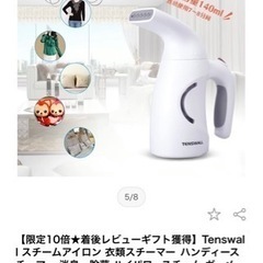 【美品】Tenswall スチームアイロン