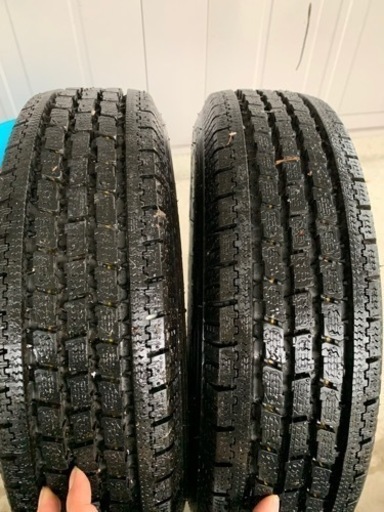 超バリ山　145R12 LT 6PR トーヨー　スタッドレス　マルチ鉄ホイール