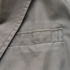 ユニクロ　ジャケット　テーラードジャケット　カーキー　綿１００％　S  値下げしましたの画像