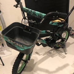 子供用自転車　補助輪無し　補助ハンドル有馬の画像
