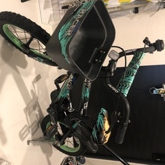 子供用自転車　補助輪無し　補助ハンドル有馬