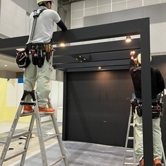 展示会、イベント、短期バイト、電気工事士の画像