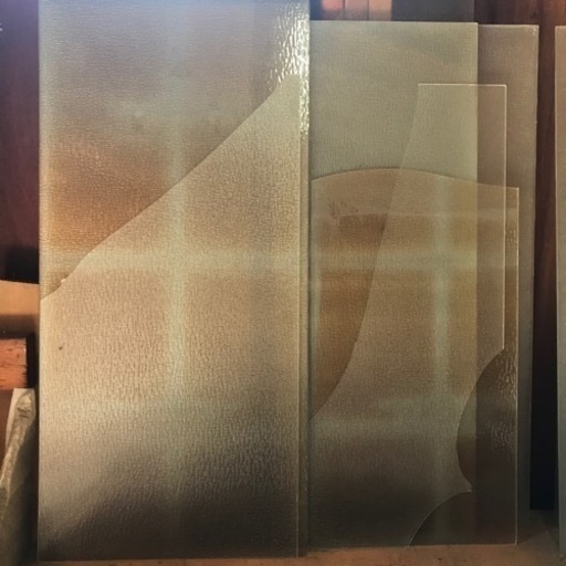 型板ガラスつづれ昭和レトロ建具製作 FIXガラス窓 ガラス