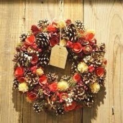 🎄クリスマスリース作りレッスンします❣️
