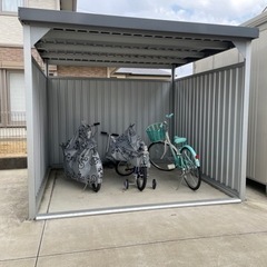 万能物置　自転車置き場　無料