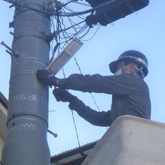 【正社員募集！経験者優遇致します！残業少なめの電気工事】の画像